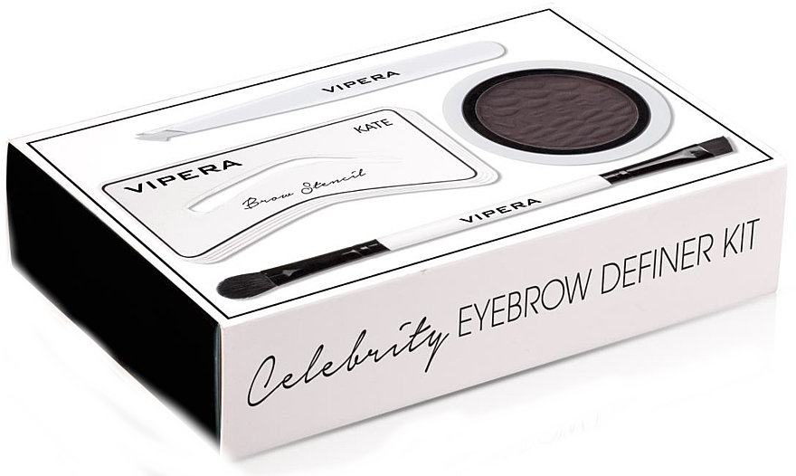 Augenbrauenset - Vipera Celebrity Eyebrow Definer Kit — Bild N2