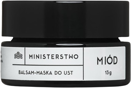 Lippenbalsam-Maske mit Honig - Ministerstwo Dobrego Mydła — Bild N1