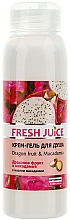Düfte, Parfümerie und Kosmetik Creme-Duschgel mit Drachenfrucht & Macadamia - Fresh Juice Energy Mix Dragon Fruit & Macadamia