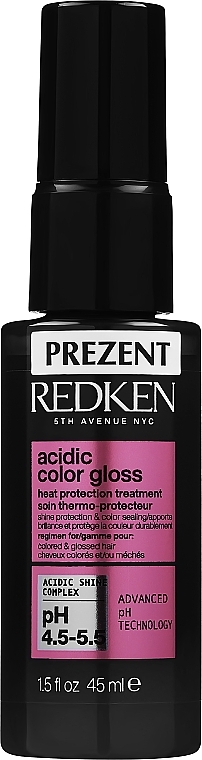GESCHENK! Hitzeschutzspray - Redken Acidic Color Gloss Heat Protection Treatment — Bild N1