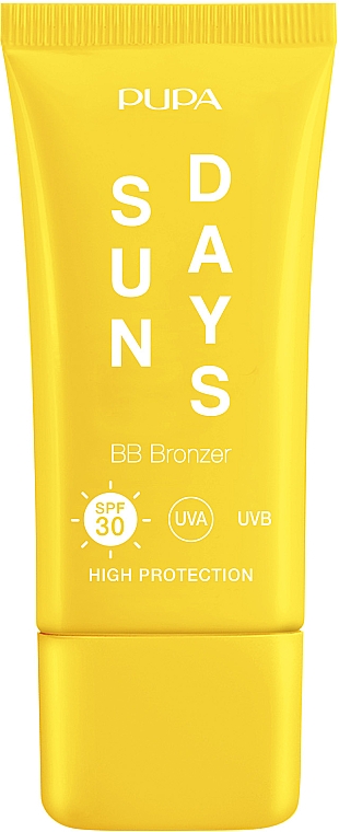 Bronzierende BB-Gesichtscreme SPF 30 - Pupa Sun Days BB Bronzer SPF30 — Bild N1