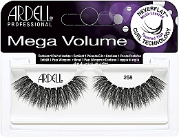 Düfte, Parfümerie und Kosmetik Künstliche Wimpern 258 - Ardell Mega Volume 258 Black