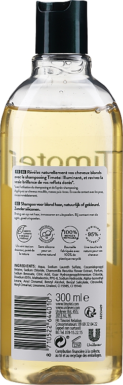 Shampoo für blondes Haar - Timotei Blond Reflet Shampoo — Bild N2