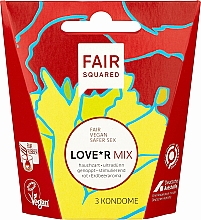 Düfte, Parfümerie und Kosmetik Kondomen 3 St. - Fair Squared Love*R Mix Condoms