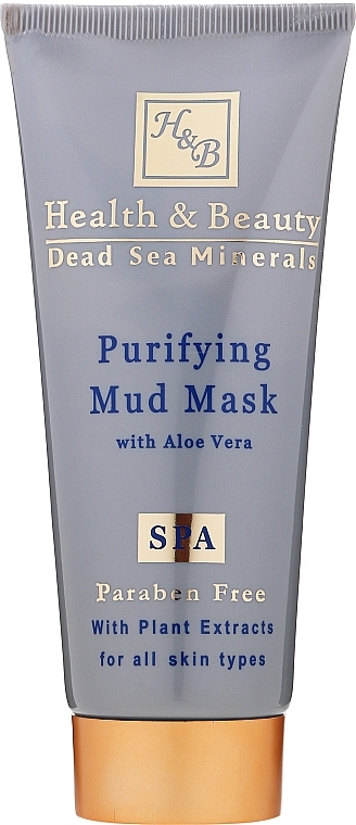 Reinigende Anti-Aging Schlammmaske für das Gesicht mit Aloe Vera - Health and Beauty Purifying Mud Mask — Bild N1