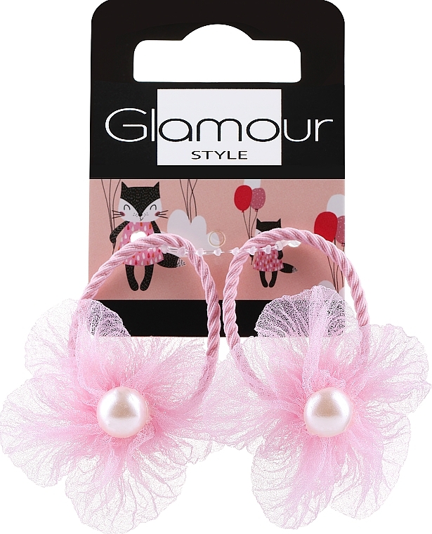 Haargummis 171664 rosa - Glamour — Bild N1