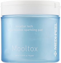 Düfte, Parfümerie und Kosmetik Peeling-Pads zur Befeuchtung und Reinigung der Gesichtshaut - Medi Peel Aqua Mooltox Sparkling Pad