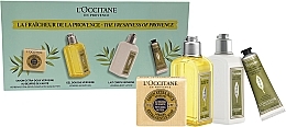 Set - L'Occitane Freshness Of Provence Gift Set (h/cr/30ml + b/milk/70ml + sh/gel/70ml + soap/50ml) — Bild N1