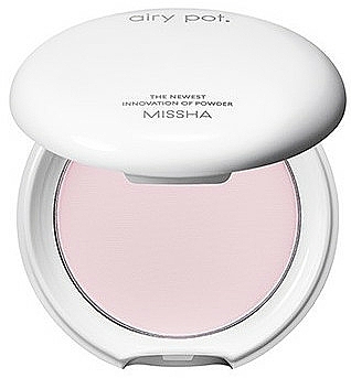 Mattierender Kompaktpuder für das Gesicht rosa - Missha Airy Pot — Bild N1
