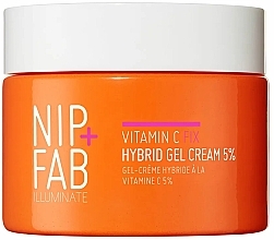 Düfte, Parfümerie und Kosmetik Gesichtsgel-Creme mit Vitamin C 5% - NIP+FAB Vitamin C Fix Hybrid Gel Cream 5%