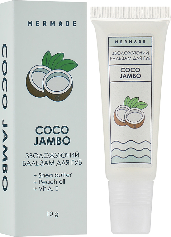 Feuchtigkeitsspendender Lippenbalsam mit Sheabutter und Kokosöl - Mermade Coco Jambo — Bild N2