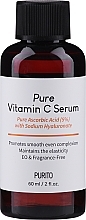 Straffendes und aufhellendes Gesichtsserum mit 84% Hyaluronsäure, Vitamin C und rotem Ginseng - Purito Pure Vitamin C Serum — Bild N1