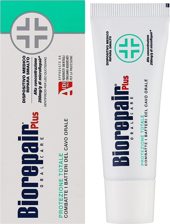 Regenerierende Zahnpasta - Biorepair Plus Total Protection — Bild N2