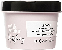 Düfte, Parfümerie und Kosmetik Haarstylingwachs für perfekte Trennungen, Zöpfe und Knoten - Milk Shake Lifestyling Grease Braid Defining Wax
