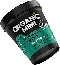 Düfte, Parfümerie und Kosmetik Haarshampoo-Peeling für mehr Volumen Meersalz und Maulbeere - Organic Mimi Shampoo Scrub Super Volume Sea Salt & Mulberry