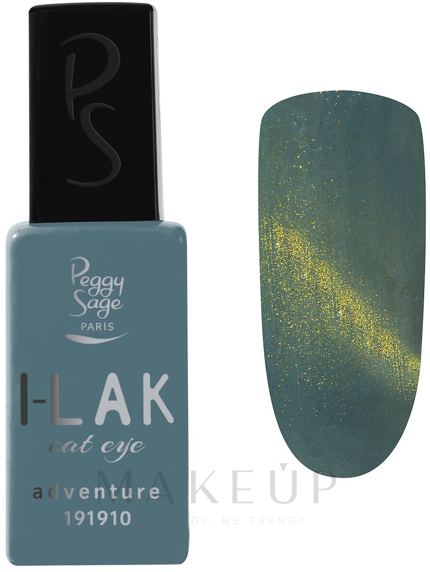 Semi-permanenter Nagellack - Peggy Sage I-Lak Cat Eyes UV/LED — Bild Adventure