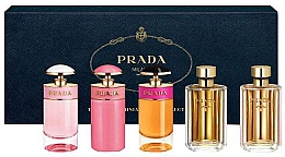 Düfte, Parfümerie und Kosmetik Prada Miniature Collection Set - Duftset (Eau de Parfum 7ml + Eau de Toilette 7ml + Eau de Toilette 7ml + Eau de Toilette 9ml + Eau de Toilette 9ml)