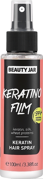 Festigendes Haarspray mit Keratin und Weizenproteinen - Beauty Jar Keratino Film Keratin Hair Spray — Bild N3