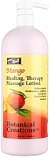 Düfte, Parfümerie und Kosmetik Feuchtigkeitsspendende und weichmachende Hand- und Nagellotion Mango - Pro Nail Botanical Creations Mango Healing Therapy Massage Lotion