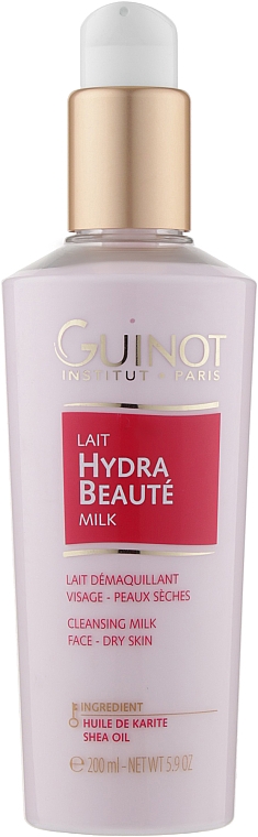 Gesichtsreinigungsmilch für trockene Haut - Guinot Lait Hydra Beaute Comforting Cleansing Milk — Bild N1