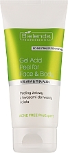 Düfte, Parfümerie und Kosmetik Gelpeeling für Gesicht und Körper - Bielenda Professional Acne Free Pro Expert Gel Acid Peel For Face And Body 