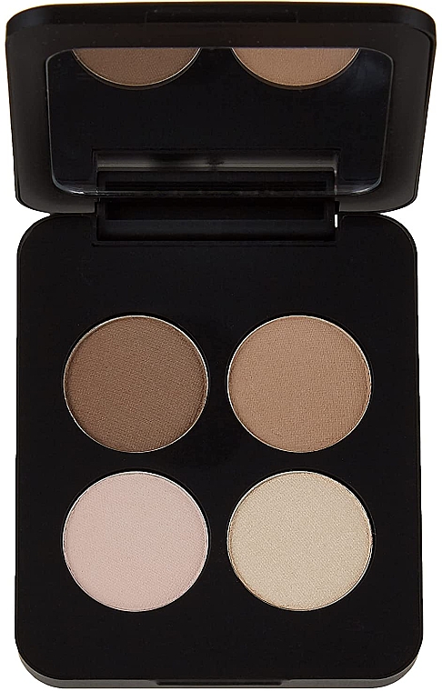 Kompakter mineralischer Lidschatten - Youngblood Pressed Mineral Eyeshadow Quad — Bild N1