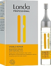 Intensiv regenerierendes Haarbooster-Serum mit natürlichen Ölen für geschädigtes Haar - Londa Professional Visible Repair Serum — Bild N1