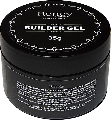Schimmerndes Aufbau-Nagelgel - Reney Cosmetics Builder Gel Shimmer — Bild N1