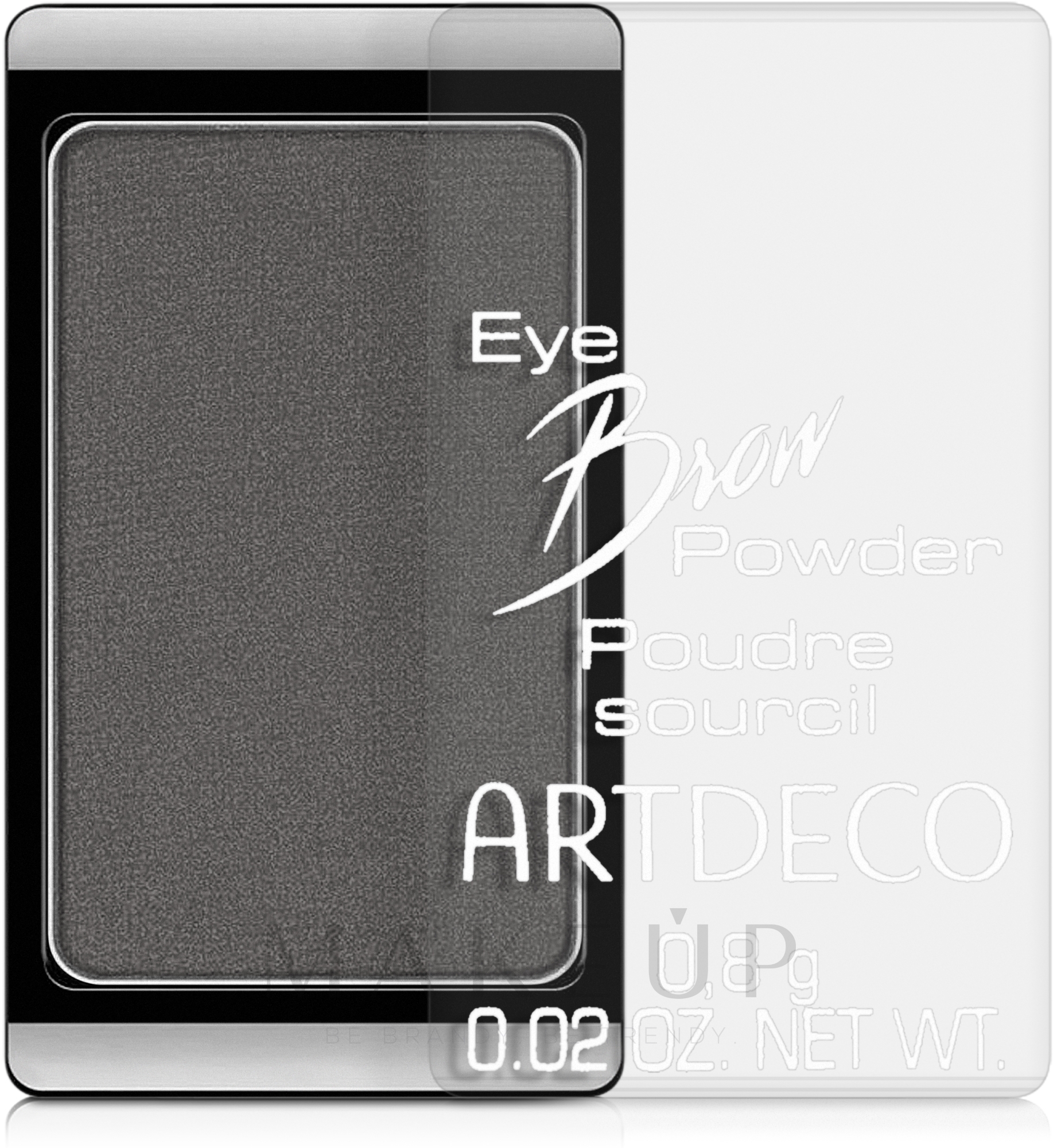 Augenbrauenpuder - Artdeco Eye Brow Powder — Bild 02 - Dark