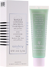 Düfte, Parfümerie und Kosmetik Augenkonturmaske - Sisley Masque Contour Des Yeux Lissant Express Eye Contour Mask