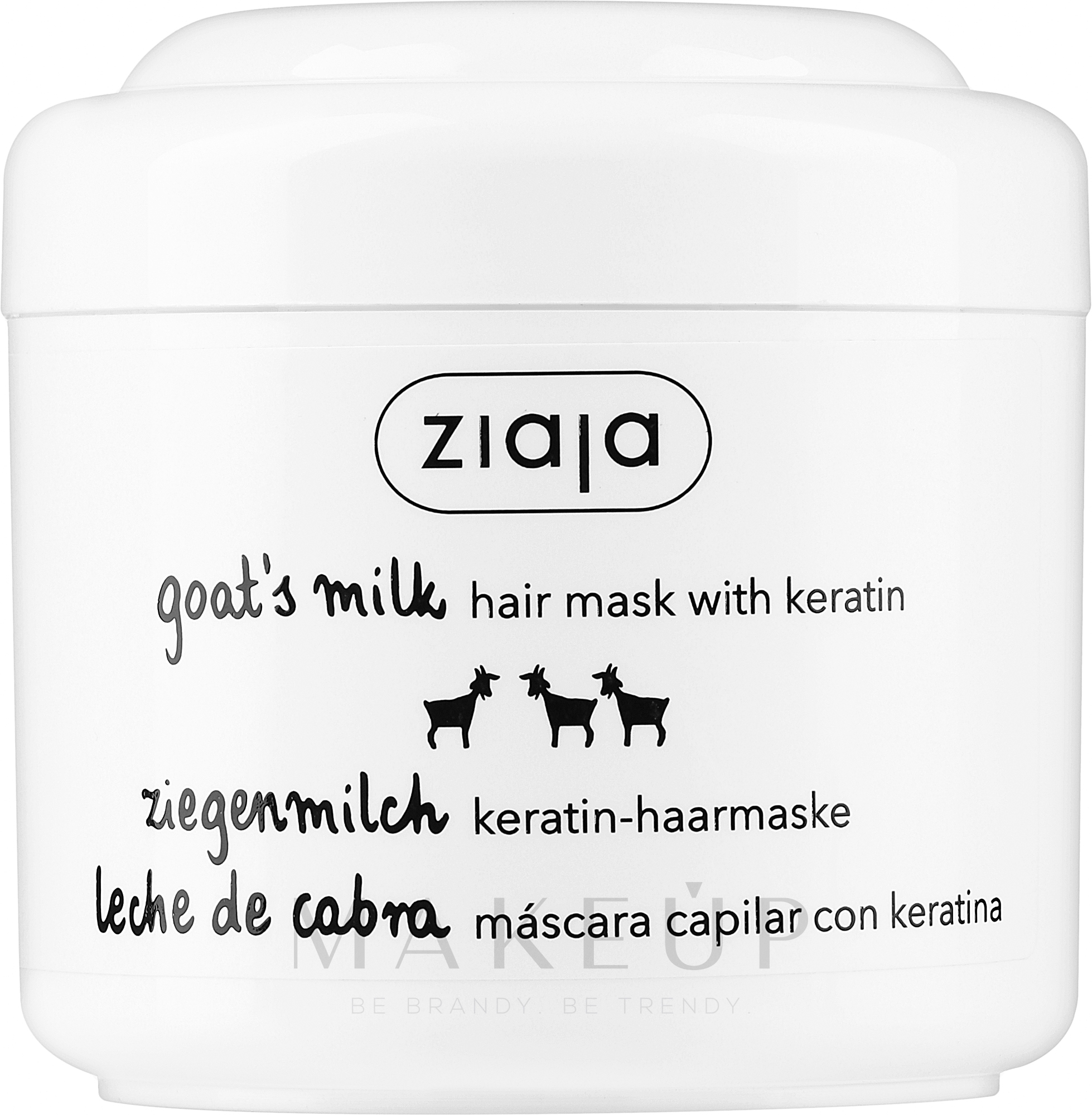 Stärkende Keratin-Haarmaske - Ziaja Mask — Bild 200 ml