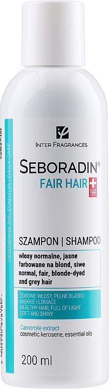 Shampoo für normales, helles, blond gefärbtes und graues Haar - Seboradin Blonde Grey Hair Shampoo — Bild N1