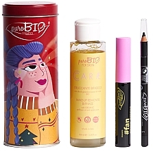 Düfte, Parfümerie und Kosmetik PuroBio Cosmetics Red Box Make-Up & Cleanser In A Set - Make-up Set