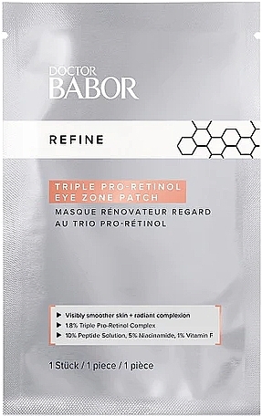 Regenerierende Augenpflaster mit Retinol - Babor Doctor Babor Refine Cellular Eye Zone Patch — Bild N1