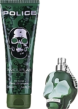 Police To Be Camouflage - Duftset (Eau de Toilette 40ml + Körpershampoo 100ml) — Bild N2