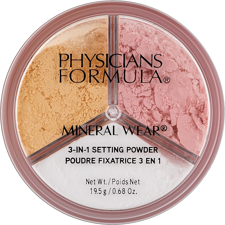 3in1 Fixierender Puder für das Gesicht - Physicians Formula Mineral Wear 3-In-1 Setting Powder — Bild N1