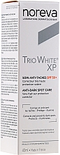 Düfte, Parfümerie und Kosmetik Gesichtscreme gegen Pigmentflecken SPF 50+ - Noreva Laboratoires Trio White XP Anti-Dark Spot Care SPF 50+