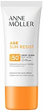Düfte, Parfümerie und Kosmetik Sonnenschutzcreme für das Gesicht SPF 50+ - Anne Moller Age Sun Resist Protective Face Cream SPF50+