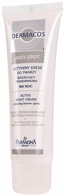 Aktive Nachtcreme gegen Pigmentierung - Farmona Professional Dermacos Anti-Spot Active Night Cream  — Bild N3