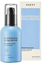 Revitalisierendes Gesichtsserum mit Hyaluronsäure  - Naexy Panthenol Hyaluronic Recovery Serum — Bild N1