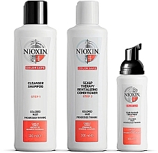 Haarpflegeset - Nioxin Hair System System 4 Kit (Shampoo 300ml + Conditioner 300ml + Haarmaske 100ml) — Bild N2