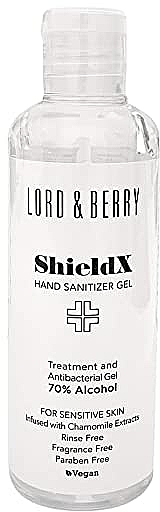 Handdesinfektionsmittel-Gel - Lord & Berry Shield Hand Sanitizer Gel — Bild N1