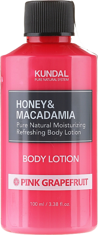 Feuchtigkeitsspendende Körperlotion mit rosa Grapefruit - Kundal Honey & Macadamia Pink Grapefruit Body Lotion — Bild N5