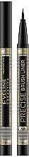 Düfte, Parfümerie und Kosmetik Eyeliner - Eveline Cosmetics Precise Eye Liner Brush