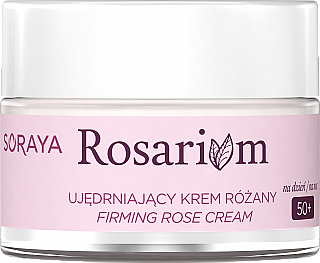 Straffende Gesichtscreme mit Rosenextrakt und Sheabutter 50+ - Soraya Rosarium Firming Rose Cream 50+