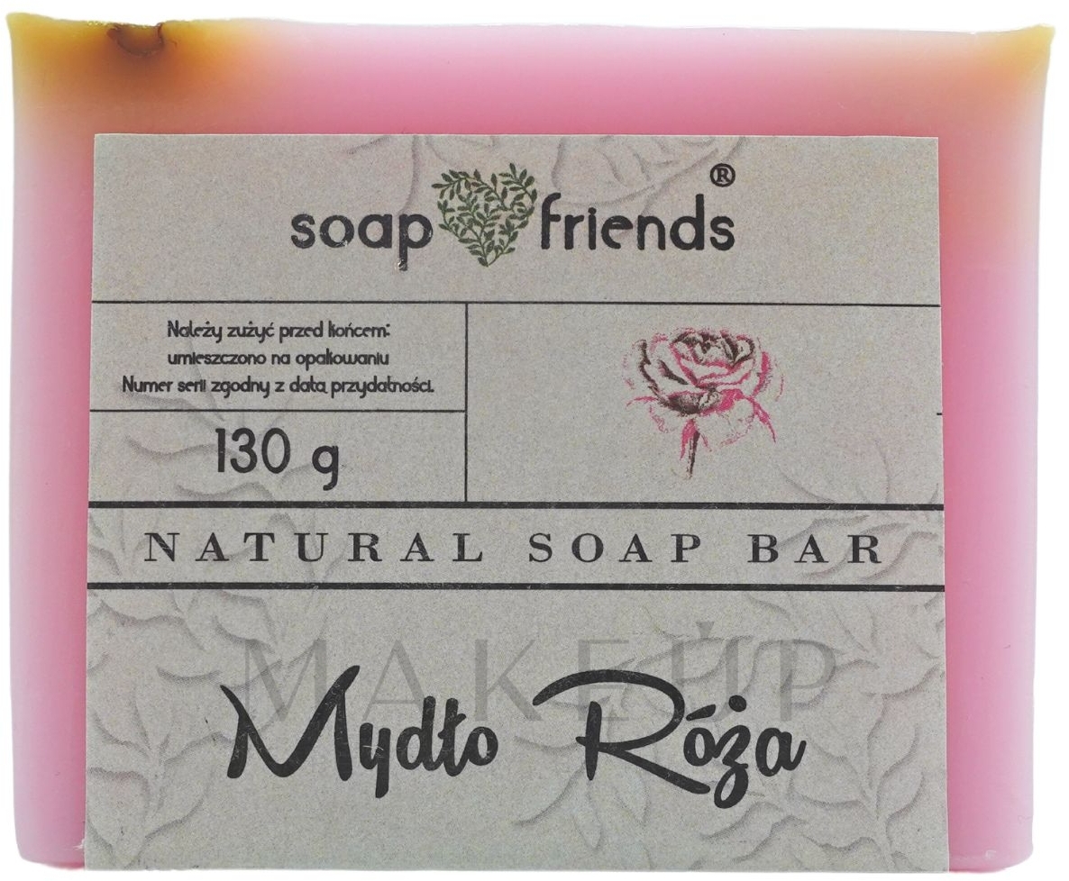 Glycerin-Seife Rose - Soap&Friends  — Bild 130 g