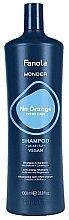 Düfte, Parfümerie und Kosmetik Neutralisierendes Shampoo für Kupfer- und Orangetöne - Fanola Wonder No Orange Extra Care Anti-Orange Shampoo