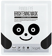 Düfte, Parfümerie und Kosmetik Aufhellende Augenmaske - Soo’AE Panda Eye Brightening Mask