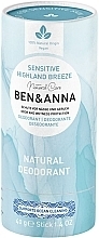 Düfte, Parfümerie und Kosmetik Deospray Highland Breeze - Ben&Anna Natural Deodorant Sensitive Highland Breeze