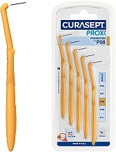Düfte, Parfümerie und Kosmetik Interdentalzahnbürsten P08 0.8 mm - Curaprox Curasept Proxi Angle Prevention Tangerine
